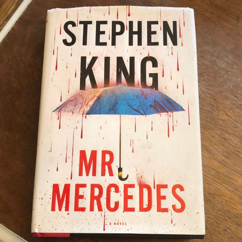 Stephen King 'Mr. Mercedes' Hardcover Book